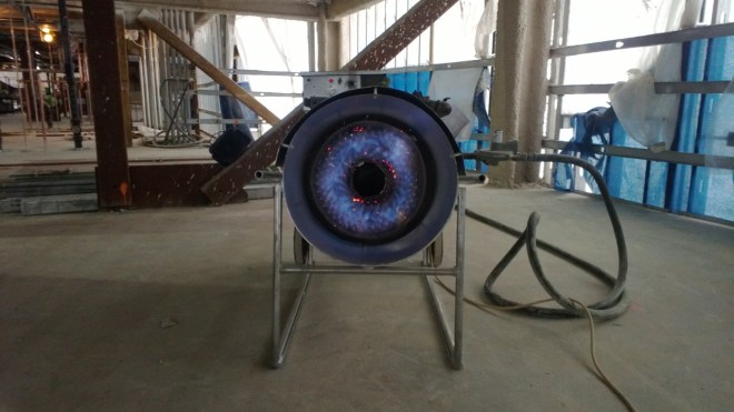 Salamander Heater Godfrey Hotel