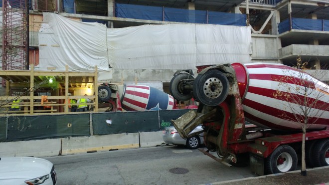 Concrete Trucks Godfrey Hotel