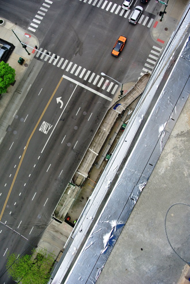 16 Floors Down LaSalle Godfrey Hotel Chicago