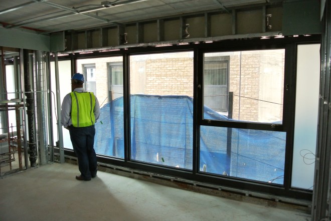 East Facing Glass Curtian Godfrey Hotel Chicago