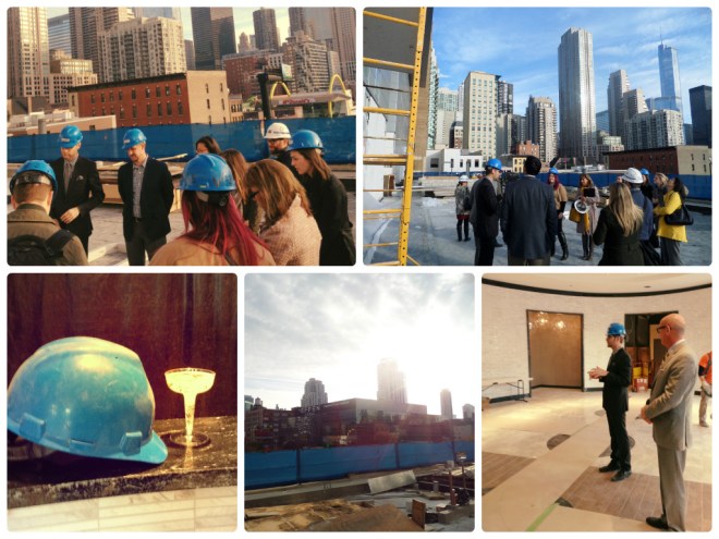We hosted a Hard Hat Tour with our partners and media on Oct. 29, 2013.