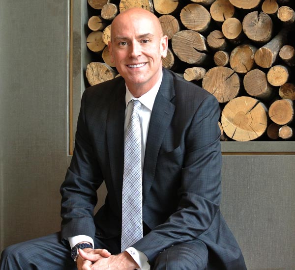 George Jordan, SVP of Operations at Oxford Hotels & Resorts and Area General Manager of The Godfrey Hotel