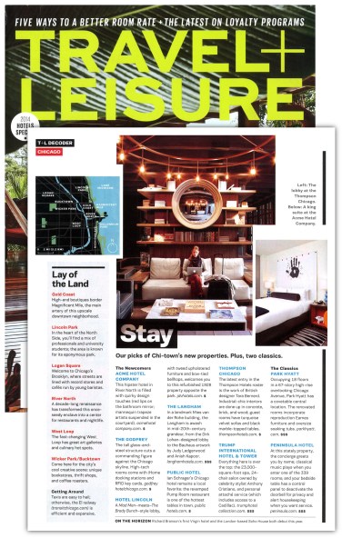 Travel + Leisure - March 2014