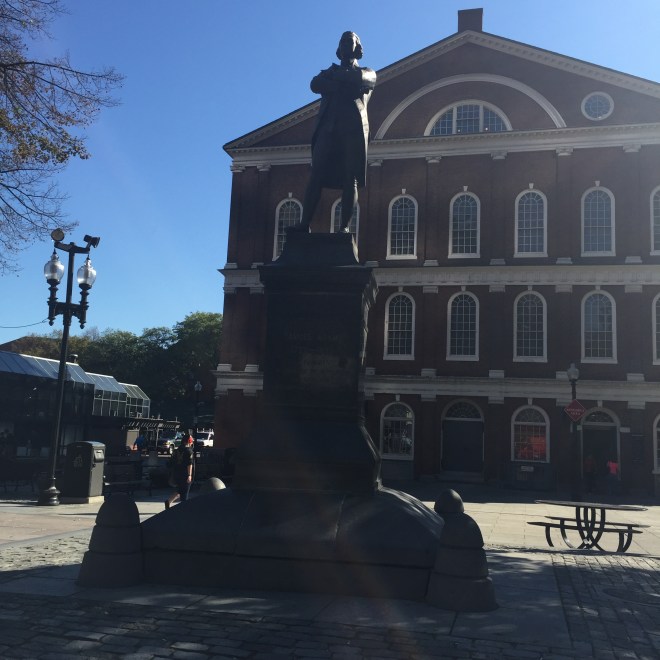 Faneuil Hall - a must visit with seemingly endless spots to eat, street performers and more.