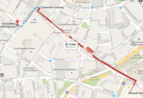 Godfrey Directions South Station